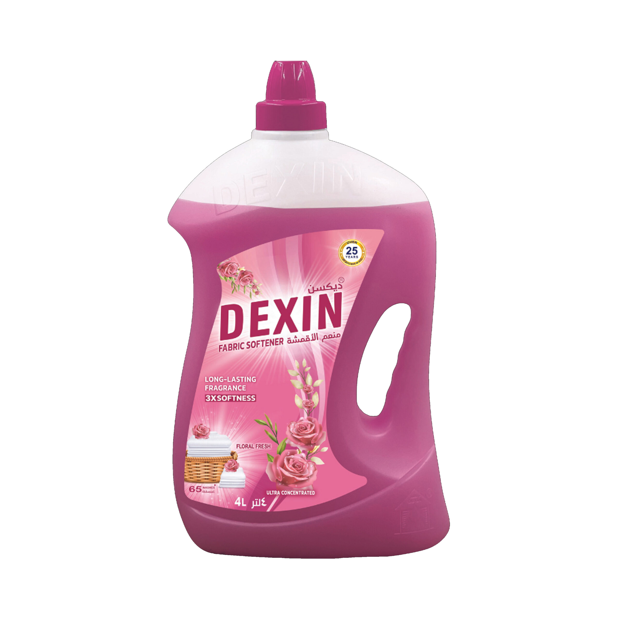 DexinFabric Softener Flora Fresh – 4 Litre